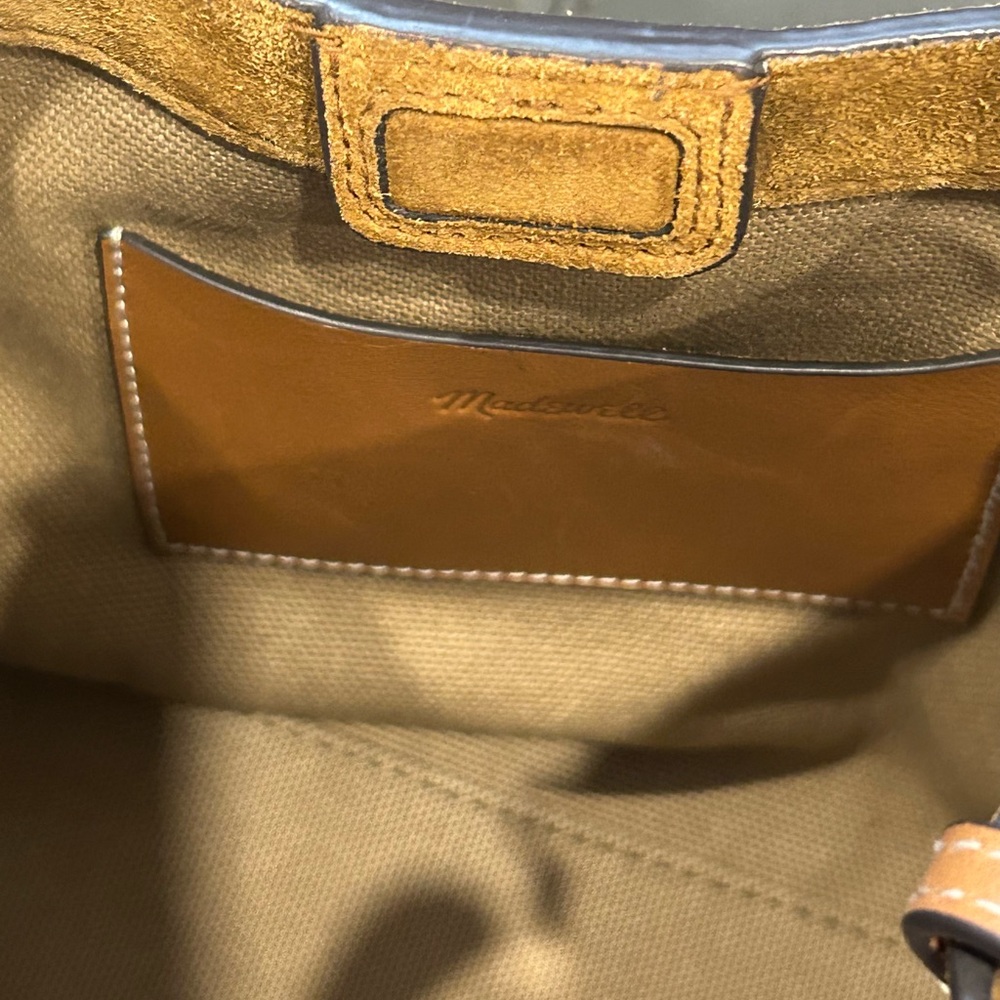 Madewell Tan Suede Mini Bag - Picture 14 of 16